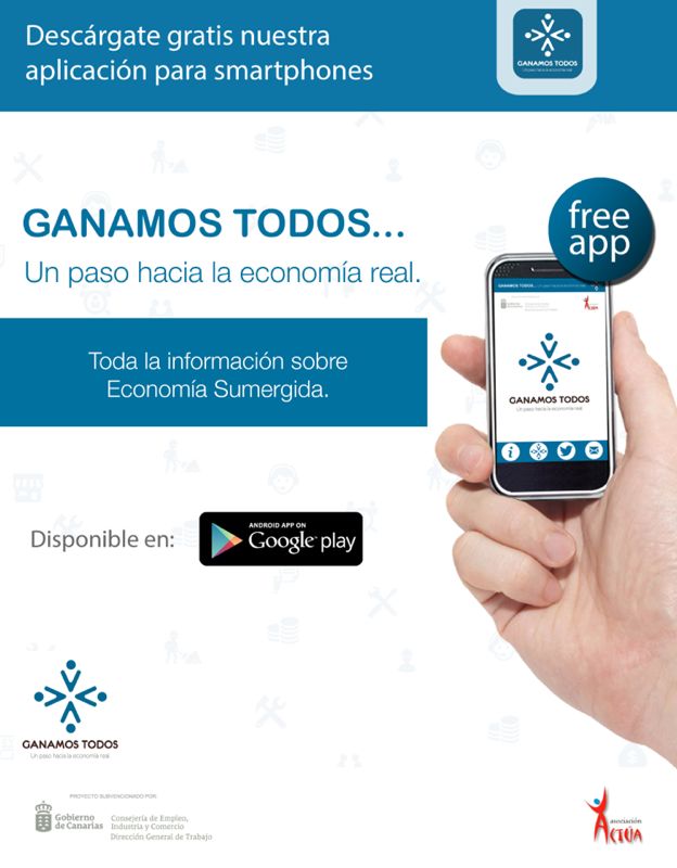 «Ganamos todos» la nueva App de Actúa para Android