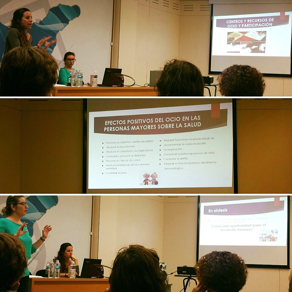 Tercera Charla-coloquio: Ocio y participación de las personas mayores