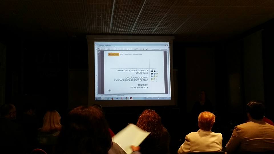 Sesión Informativo-Formativa sobre Trabajos en Beneficio de la Comunidad y Otras Penas y Medidas Alternativas