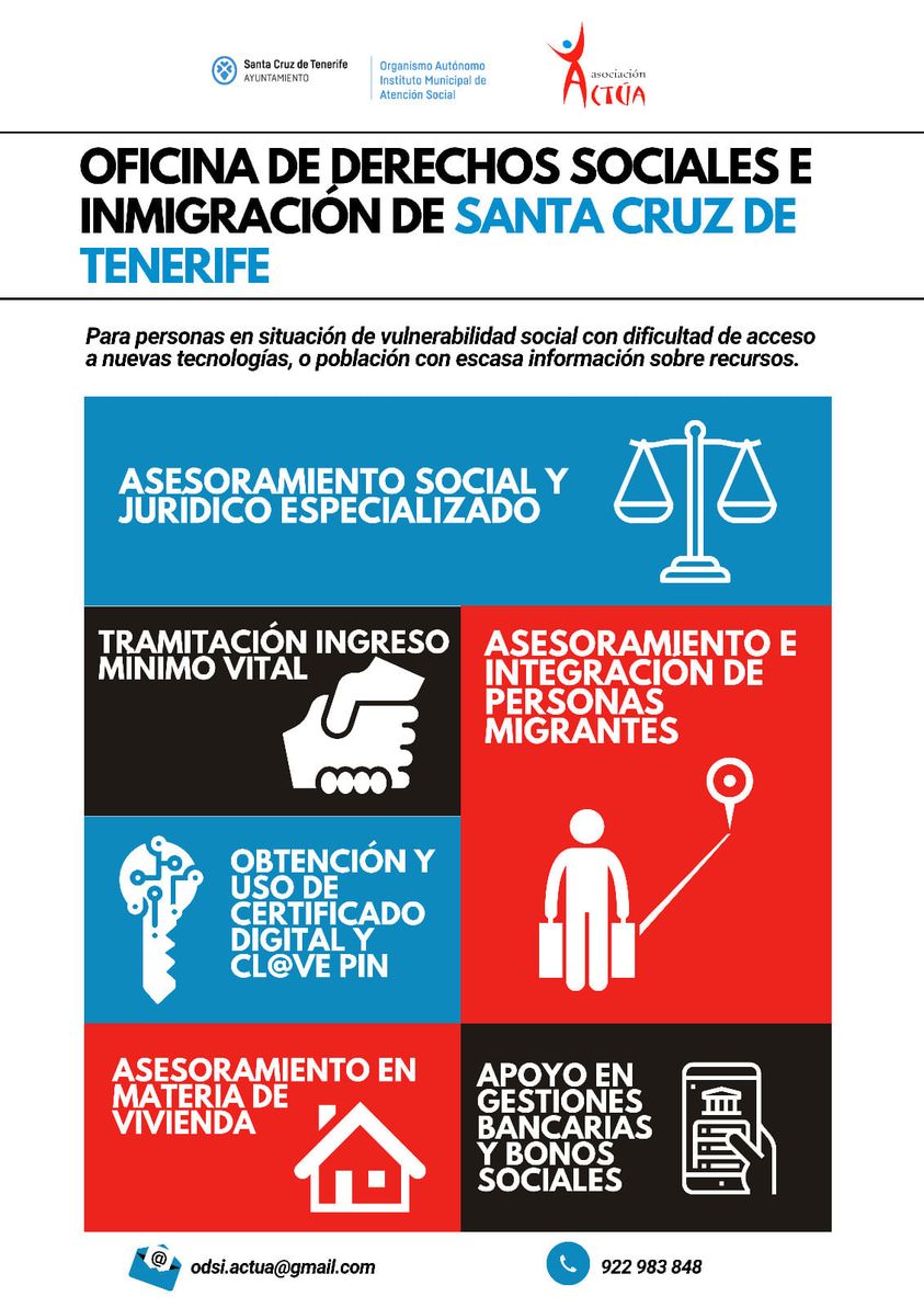 Oficina de atención y proyección de Derechos Sociales de Tenerife