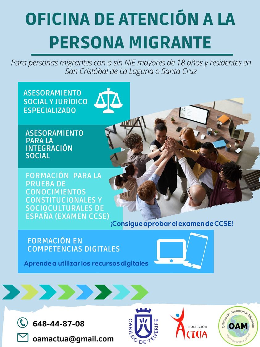 Oficina de atención a la persona migrante