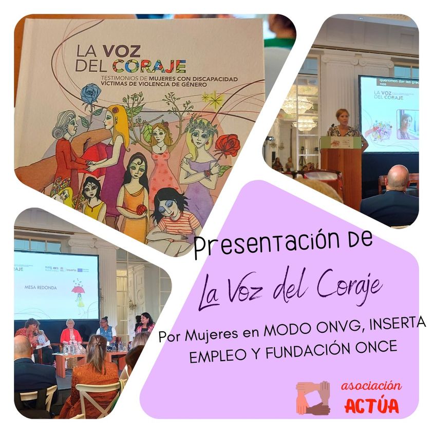 Presentación del libro: La Voz del Coraje