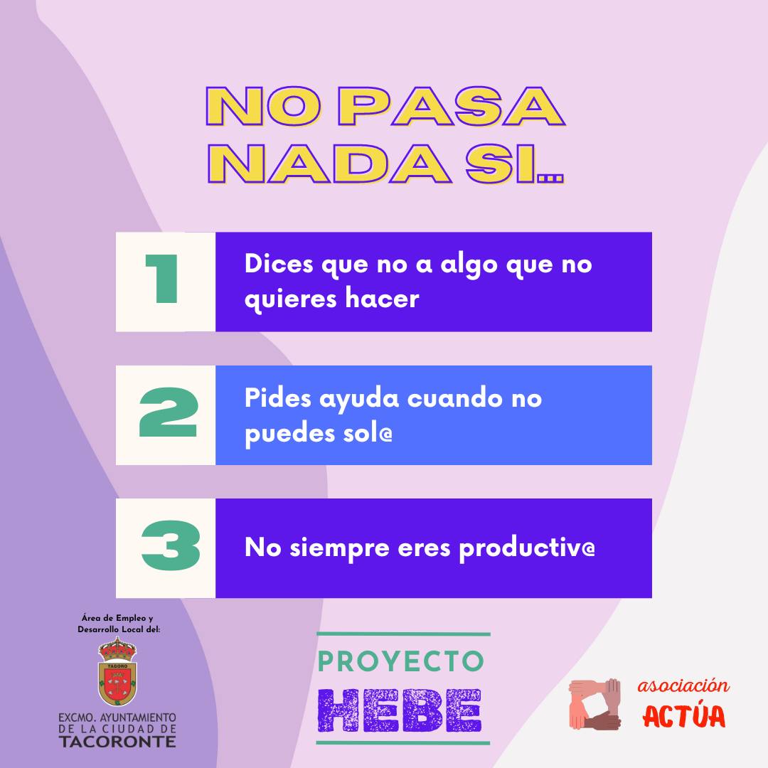 Proyecto HEBE, continuamos apoyándote en tu fortalecimiento