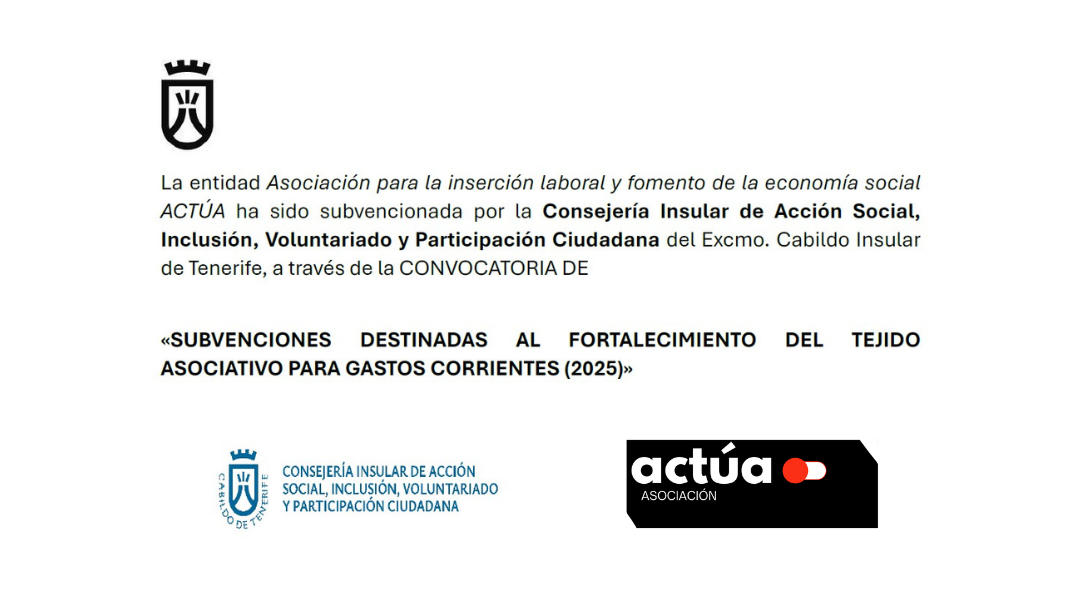 Concesión de subvención para el fortalecimiento del tejido asociativo (2025)